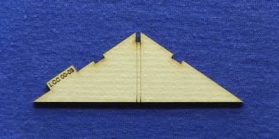 LCC 00-03 OO gauge standard size roof support